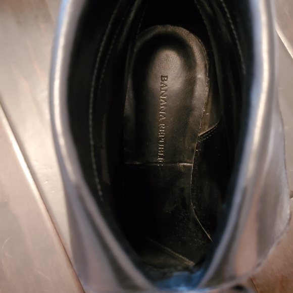 Banana Republic Black Leather Stiletto ENA Booties - Picture 7 of 8